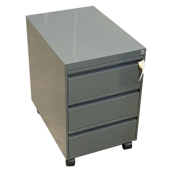 cajonera metalica rodante de 3 cajones