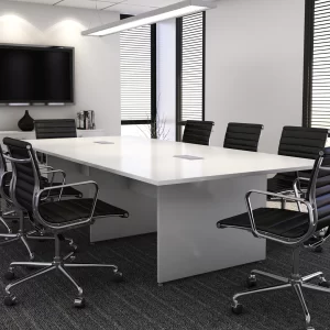 Mesa reunión L25 blanca