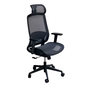 Sillon ejecutivo, con cabezal y brazos regulables