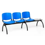 Tandem plastico de 3 cuerpos y mesa. Base metalica