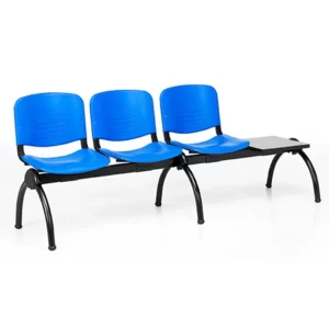 Tandem plastico de 3 cuerpos y mesa. Base metalica