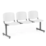 Tandem plastico de 3 cuerpos. Base metalica